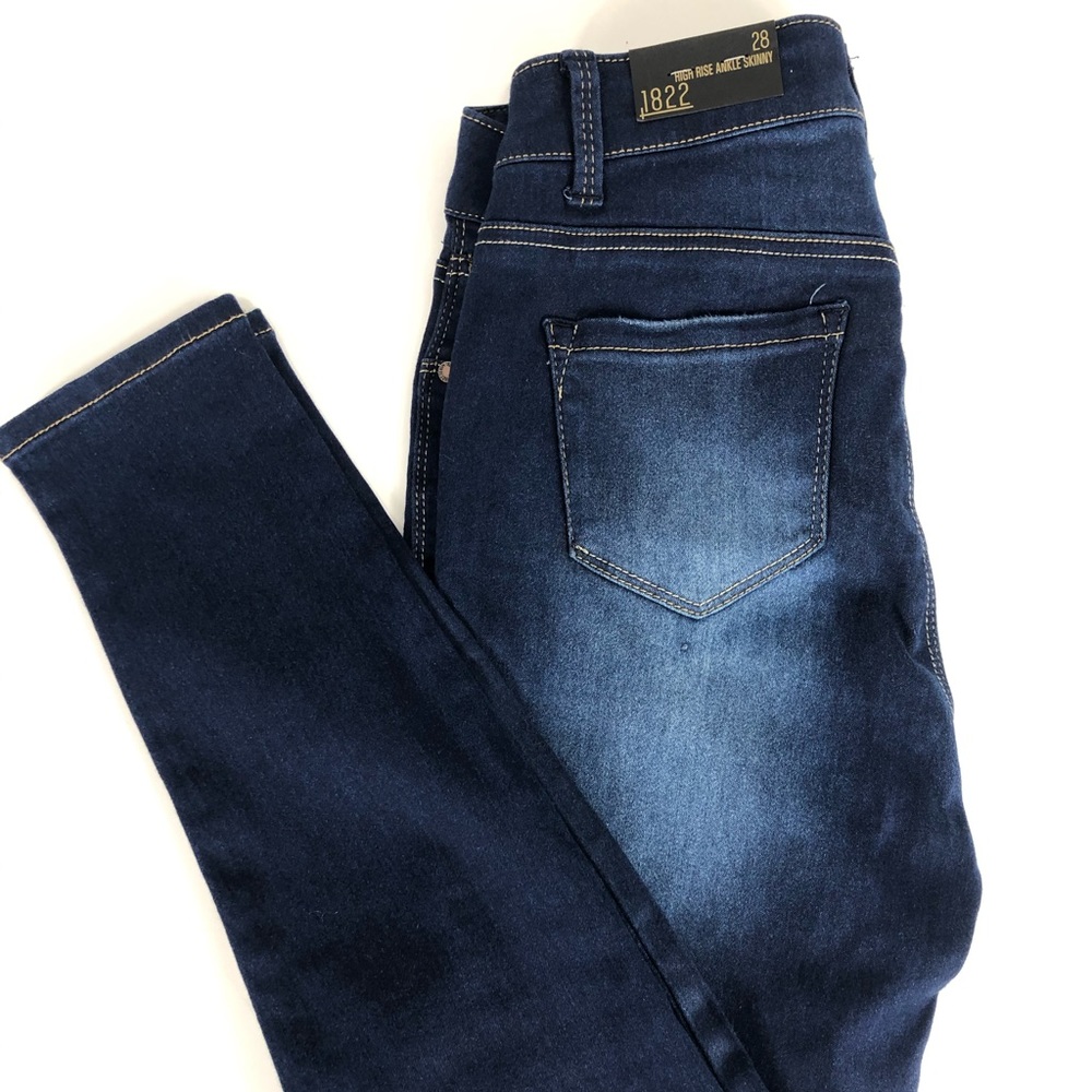 1822 Denim High Rise Ankle Skinny Jeans